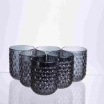 Набір склянок Geometric 6 штук по 250 мл HP-19-264 склянка прозора для напоїв (HP-19-264)