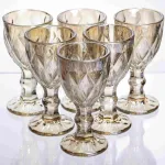 Набір чарок Citrine 40 мл HP-19-284 6шт прозорий келих для міцних напоїв і шотів (HP-19-284)