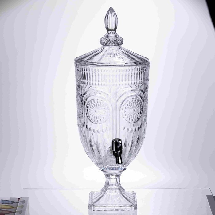 Лимонадниця Sunflower 5л із краном HP-19-291 глечик диспенсер для води і напоїв прозорий (HP-19-291) - зображення 1