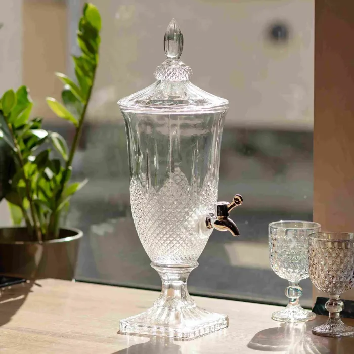 Лимонадниця з краном 2л HP-19-298 глек для напоїв диспенсер для лимонаду (HP-19-298) - зображення 3