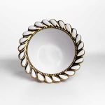 Тарілка глибока Tiffany порцелянова 20 см сервірувальна ML2005 (ML2005)