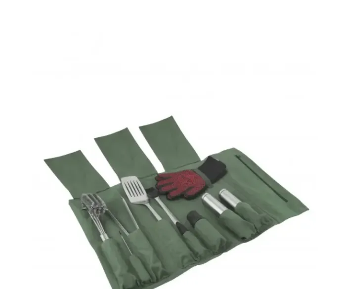 Акция! Скрутка ТОП 10 аксессуаров для барбекю Green  GRILLI 888011 - изображение 3