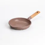 Сковорода MGC 22 см алюмінієва з мармуровим антипригарним покриттям 1.4 л коричнева (HP-4-417CO)