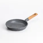 Сковорода MGC 22 см алюмінієва з мармуровим антипригарним покриттям 1.4 л сіра (HP-4-417G)