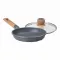Сковорода MGC с крышкой 22 см с мраморным антипригарным покрытием 1.4 л серая (HP-4-422G)