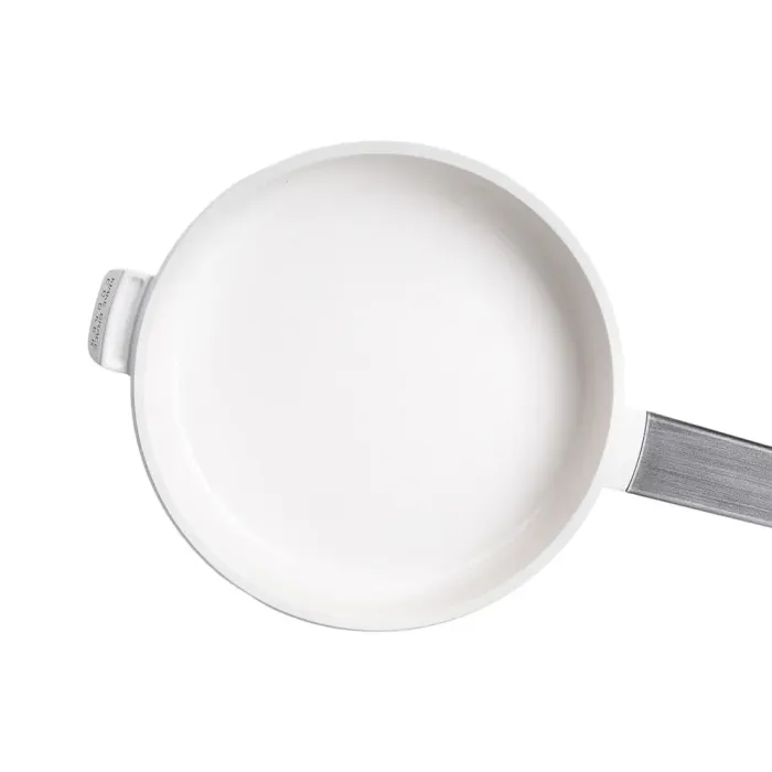 Каструля MGC з кришкою 20 см та керамічним антипригарним покриттям 1.0 л біла (HP-4-456W) - зображення 2