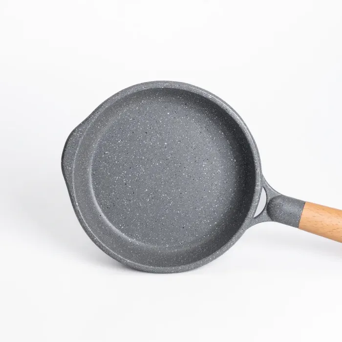 Сковорода MGC 20 см алюминиевая с мраморным антипригарным покрытием 1.0 л серая (HP-4-416G) - изображение 3