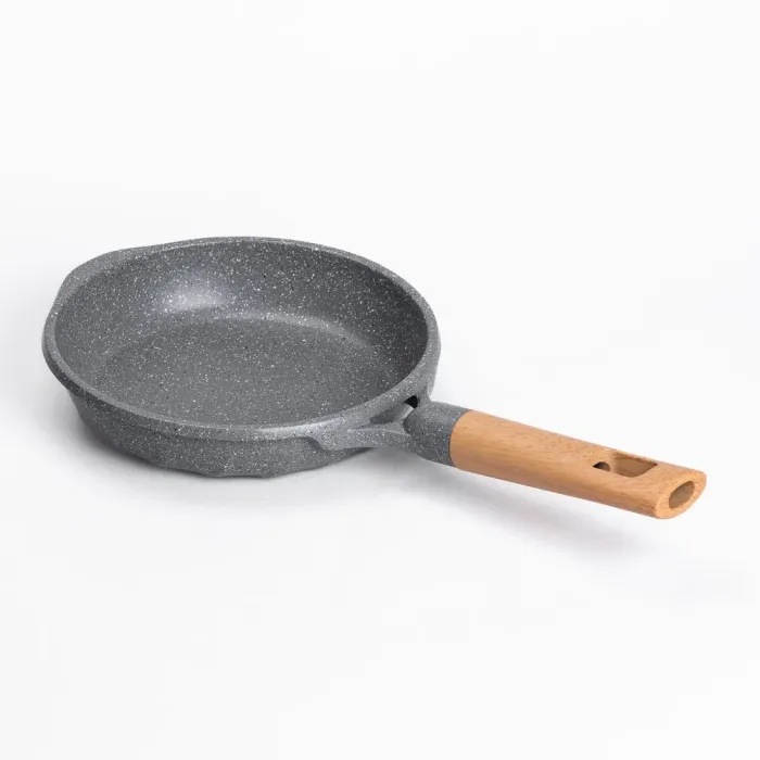 Сковорода MGC 20 см алюминиевая с мраморным антипригарным покрытием 1.0 л серая (HP-4-416G) - изображение 4