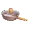 Сотейник MGC с крышкой 24 см с мраморным антипригарным покрытием 2.7 л коричневый (HP-4-436CO)