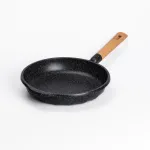 Сковорода MGC 28 см алюмінієва з мармуровим антипригарним покриттям 2.8 л чорна (HP-4-420B)