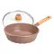 Сотейник MGC с крышкой 28 см с мраморным антипригарным покрытием 4.3 л коричневый (HP-4-437CO)