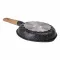Сковорода MGC с крышкой 22 см с мраморным антипригарным покрытием 1.4 л черная (HP-4-422B)