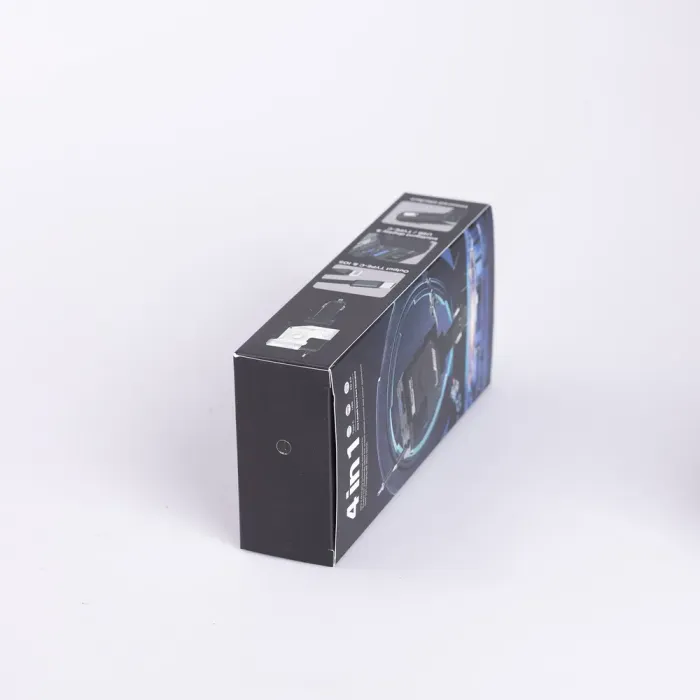 Автомобільний зарядний пристрій MECHA з висувними кабелями та портами USB/Type-C Чорний (HP-A1B) - зображення 7