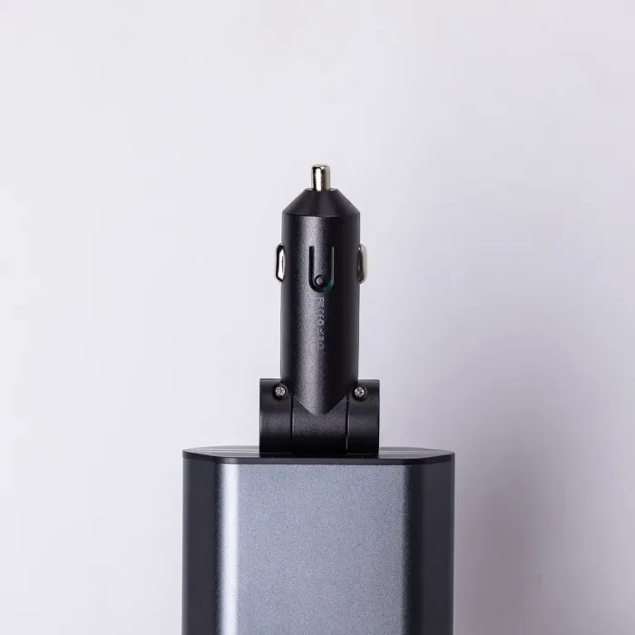 Автомобільний зарядний пристрій Starry Sky з висувними кабелями та портами USB-A/USB-C (HP-C1) - изображение 4