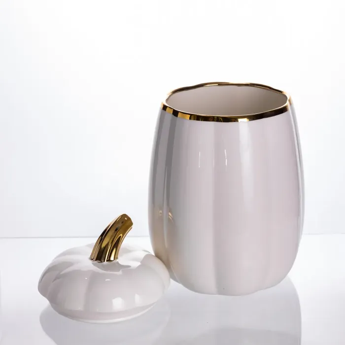 Банка для зберігання Гарбуз порцелянова 3.8 л з кришкою HP-26-3 (HP-26-3) - зображення 3