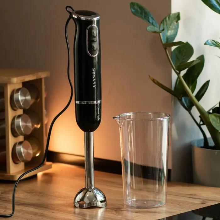 Ручной погружной блендер Sokany универсальный 300 Вт Smoothie Maker (SK-1726B) - изображение 6