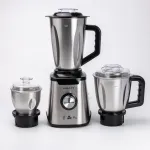 Блендер с чашей 1.5 литра для коктейлей и смузи портативный 2 режима скорости с кофемолкой 800 Вт Sokany (SK-187)