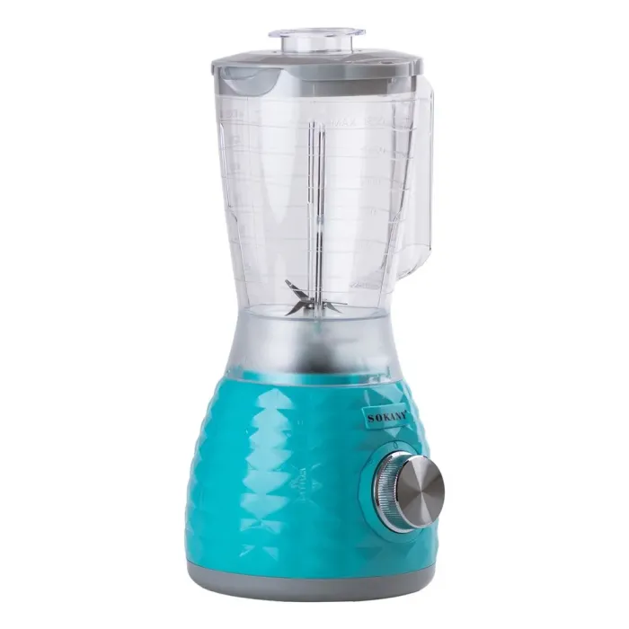 Блендер с чашей объемом 1,5 л и кофемолкой 500 Вт 2-скоростной Sokany (SK-03030) - изображение 3