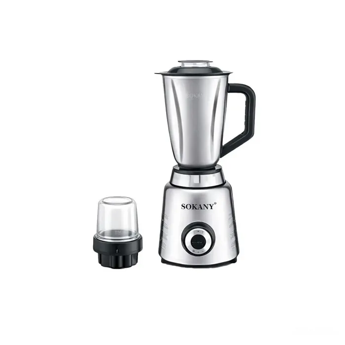 Блендер стаціонарний з кавомолкою Sokany 600 Вт чаша 1.6 л SK-03075 (SK-03075) - зображення 1