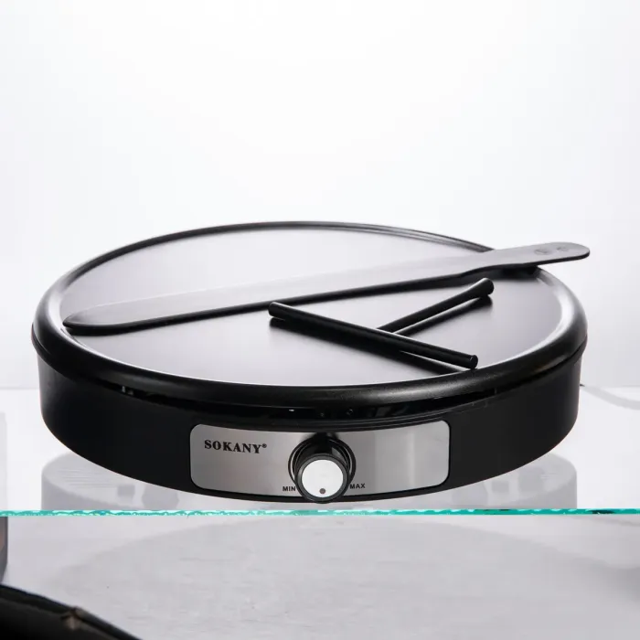 Млинниця електрична Sokany SK-08131 електромлинниця Ø37 см (SK-08131) - зображення 1