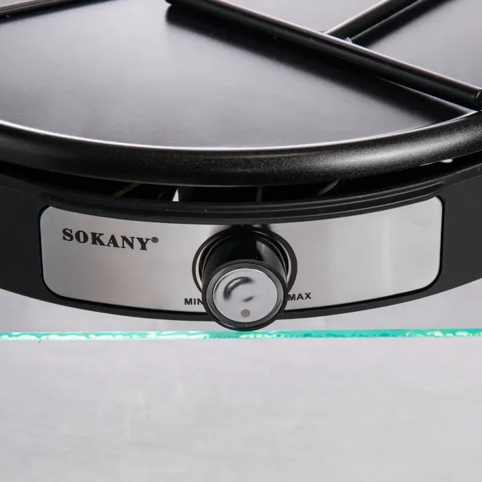 Млинниця електрична Sokany SK-08131 електромлинниця Ø37 см (SK-08131) - зображення 7