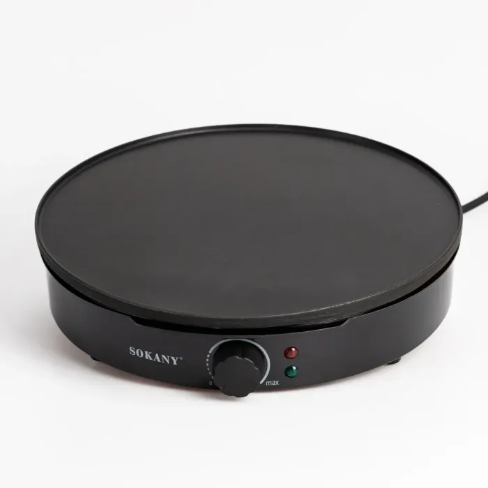 Млинниця електрична Sokany SK-BBQ-842 електромлинниця Ø30 см автоматична млинниця для дому професійна (SK-BBQ-842) - зображення 1