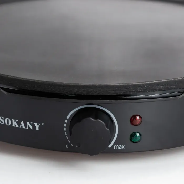 Млинниця електрична Sokany SK-BBQ-842 електромлинниця Ø30 см автоматична млинниця для дому професійна (SK-BBQ-842) - зображення 7