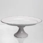 Блюдо на ніжці порцелянове Pearl 20,5 см Yiwu 120-YH-HG051 (120-YH-HG051)