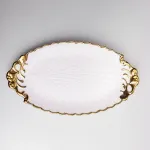 Блюдо сервірувальне порцелянове Margaret 36.2*20*3 см Yiwu YYSH1236 (YYSH1236)