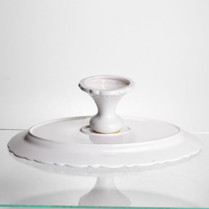 Блюдо сервірувальне порцелянове Pearl 35,5 см Yiwu 120-YH-HG048 (120-YH-HG048) - изображение 5