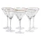 Набор из шести бокалов для мартини объемом 200 мл (высокая ножка). (HP-16-24)