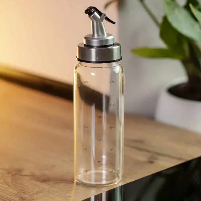 Пляшка для олії та оцту з дозатором 350 мл скляна (HP-1348) - зображення 4