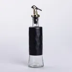 Пляшка для олії з дозатором 300 мл скляна пляшка для оливкової та соняшникової олії (HP-1362)