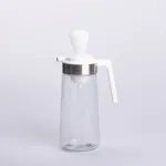 Пляшка для олії з дозатором 550 мл скляна пляшка для оливкової та соняшникової олії (HP-1349)