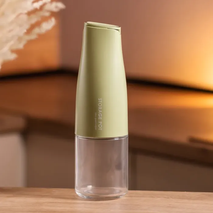 Пляшка для соняшникової олії з гравітаційною кришкою 500 мл пляшка для олії з дозатором Зелений HP-34-9GR (HP-34-9GR) - изображение 5