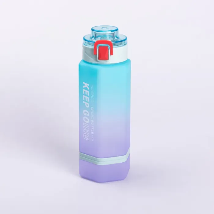 Пляшка для Пляшка для води 650 мл пляшечка з поїлкою для спорту та школи 23 см Keep GoingHP-14-47TU (HP-14-47TU) - изображение 1