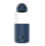 Пляшка з підігрівом для дитячого харчування та напоїв 300 мл з акумулятором підігрівач термос для дитячого харчування Синій HW01BL (HW01BL)