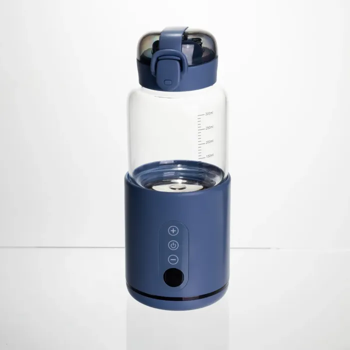 Пляшка з підігрівом для дитячого харчування та напоїв 300 мл з акумулятором підігрівач термос для дитячого харчування Синій HW01BL (HW01BL) - зображення 2