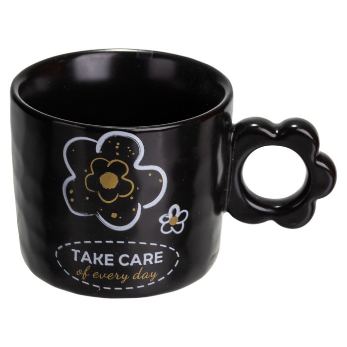 Чашка для чаю та кави порцелянова 420 (мл) гарна оригінальна кружка на подарунок FM-14C (FM-14C) - изображение 2