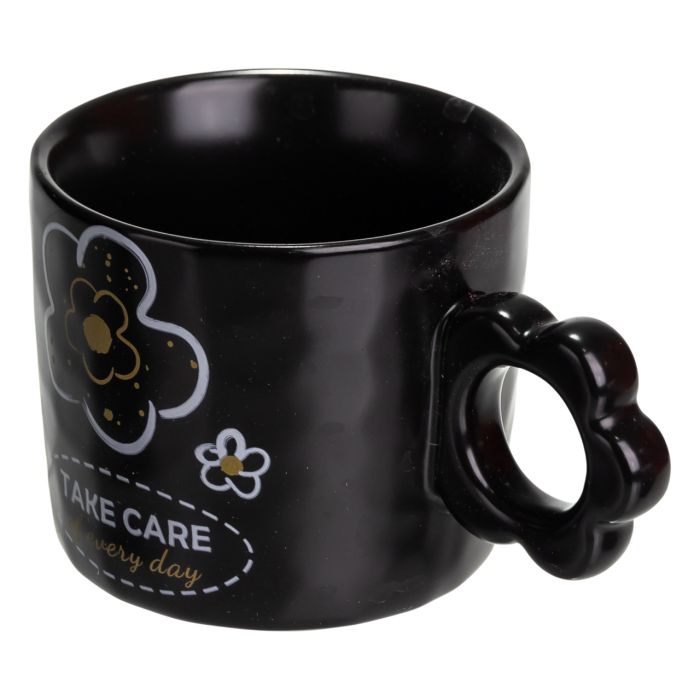 Чашка для чаю та кави порцелянова 420 (мл) гарна оригінальна кружка на подарунок FM-14C (FM-14C) - изображение 3