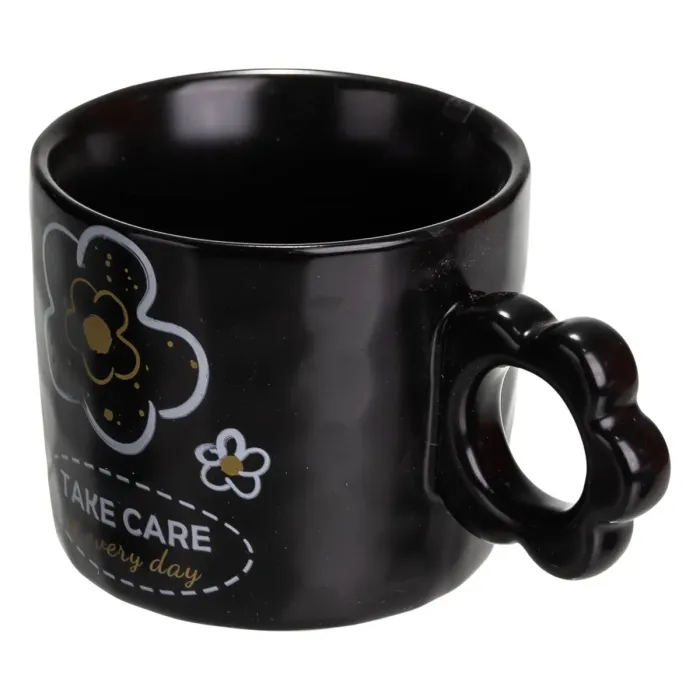 Чашка для чаю та кави порцелянова 420 (мл) гарна оригінальна кружка на подарунок FM-14C (FM-14C) - зображення 3