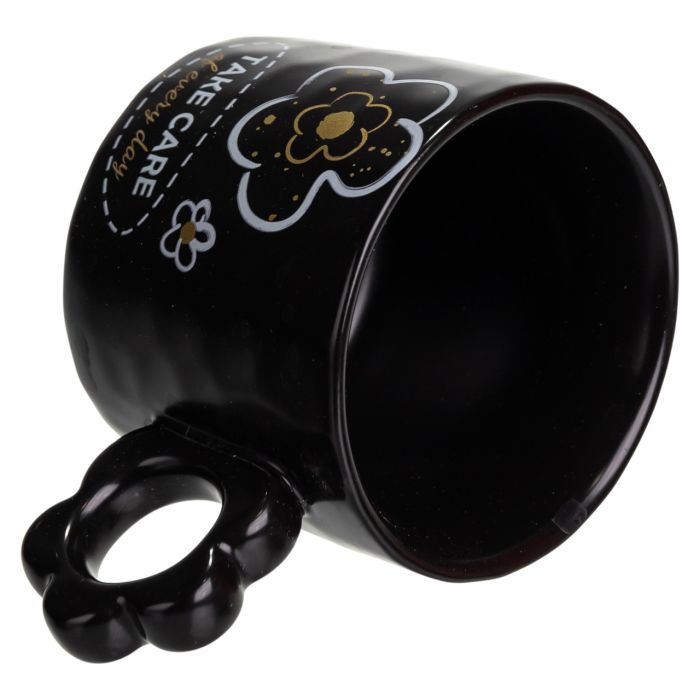 Чашка для чаю та кави порцелянова 420 (мл) гарна оригінальна кружка на подарунок FM-14C (FM-14C) - изображение 4