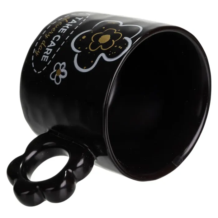 Чашка для чаю та кави порцелянова 420 (мл) гарна оригінальна кружка на подарунок FM-14C (FM-14C) - зображення 4