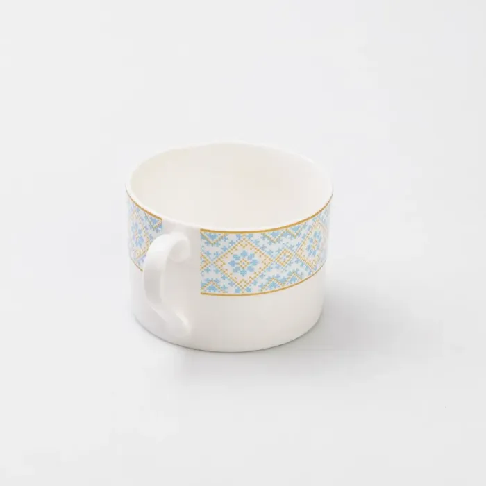 Чашка для кофе и чая 250 (мл) с украинским орнаментом 8.5 (см) (HP-7-741) - изображение 2