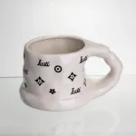 Чашка порцелянова 500 (мл) оригінальна кружка на подарунок чашка для чаю та кави Чорний FM-11A (FM-11A)