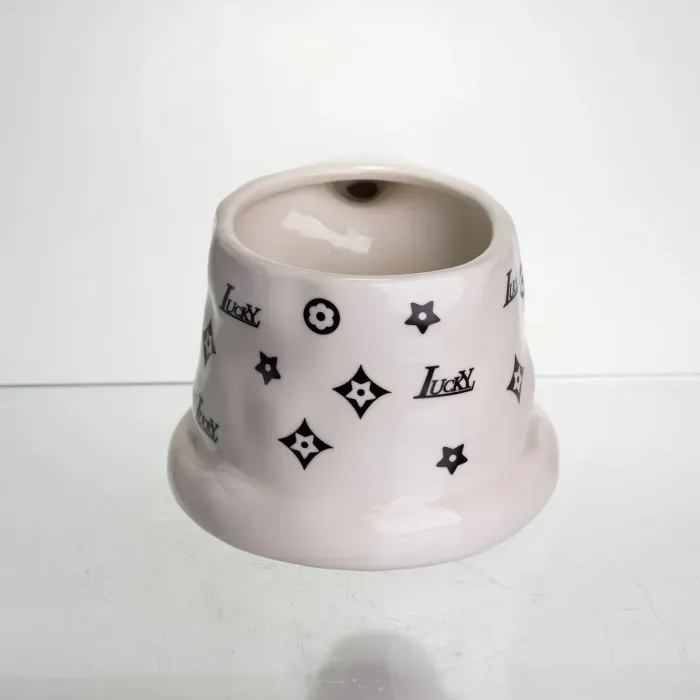 Чашка порцелянова 500 (мл) оригінальна кружка на подарунок чашка для чаю та кави Чорний FM-11A (FM-11A) - зображення 3