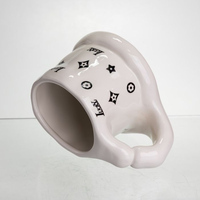 Чашка порцелянова 500 (мл) оригінальна кружка на подарунок чашка для чаю та кави Чорний FM-11A (FM-11A) - зображення 5