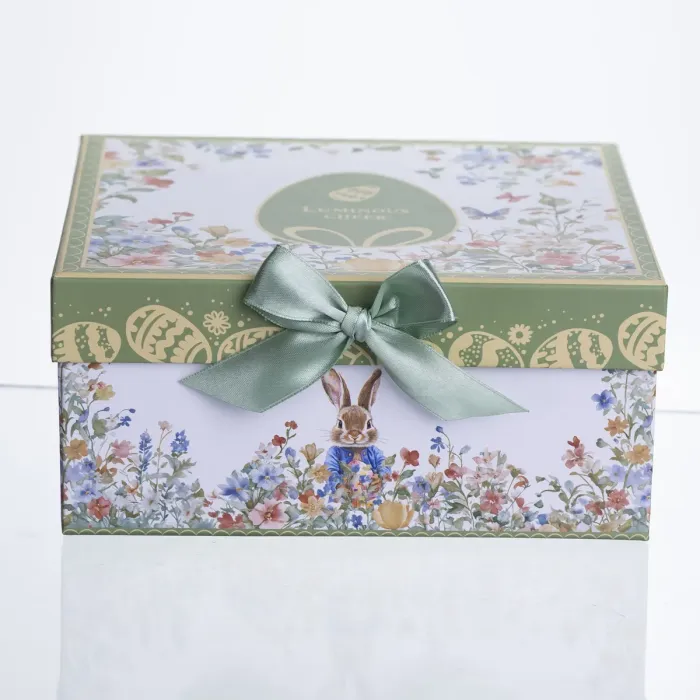 Чашка порцелянова Garden Rabbits для чаю та кави  з блюдцем і ложкою 300 мл HP-7323-1 (HP-7323-1) - зображення 9