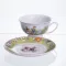 Чашка порцелянова для чаю Rabbit Family 200 мл з блюдцем HP-7323-9 (HP-7323-9)