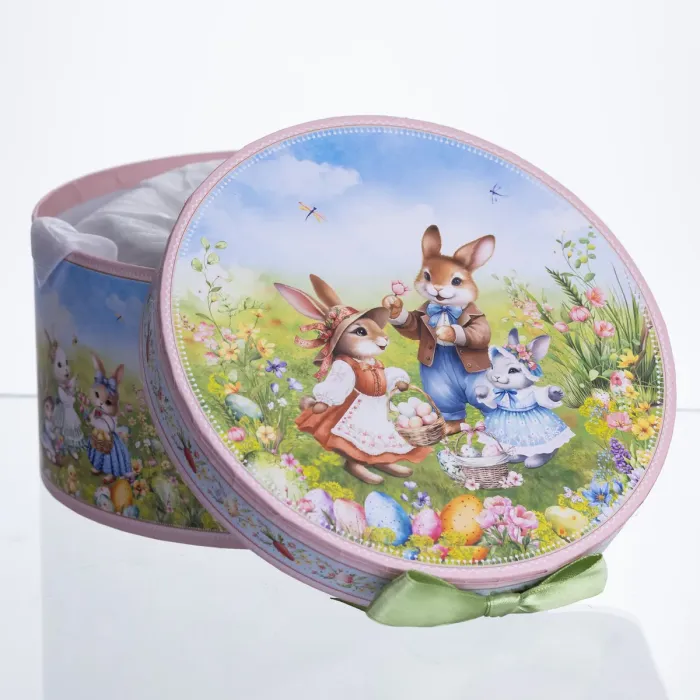 Чашка порцелянова для чаю Rabbit Family 200 мл з блюдцем HP-7323-9 (HP-7323-9) - зображення 5